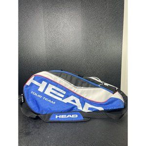 HEAD Tennis Backpack Tour Team 12 racket Climate Control Technology Blue Red